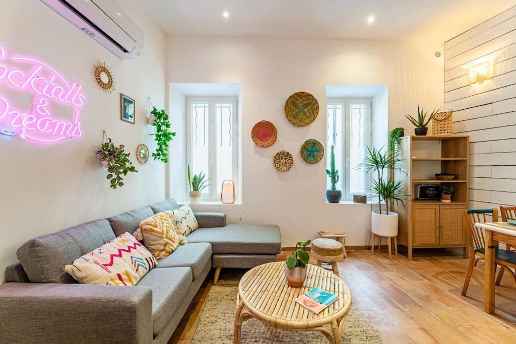 Ciotat Colada Beau Duplex Atypique A 50 M Du Port Classe 3 Etoiles La Ciotat Exterior foto