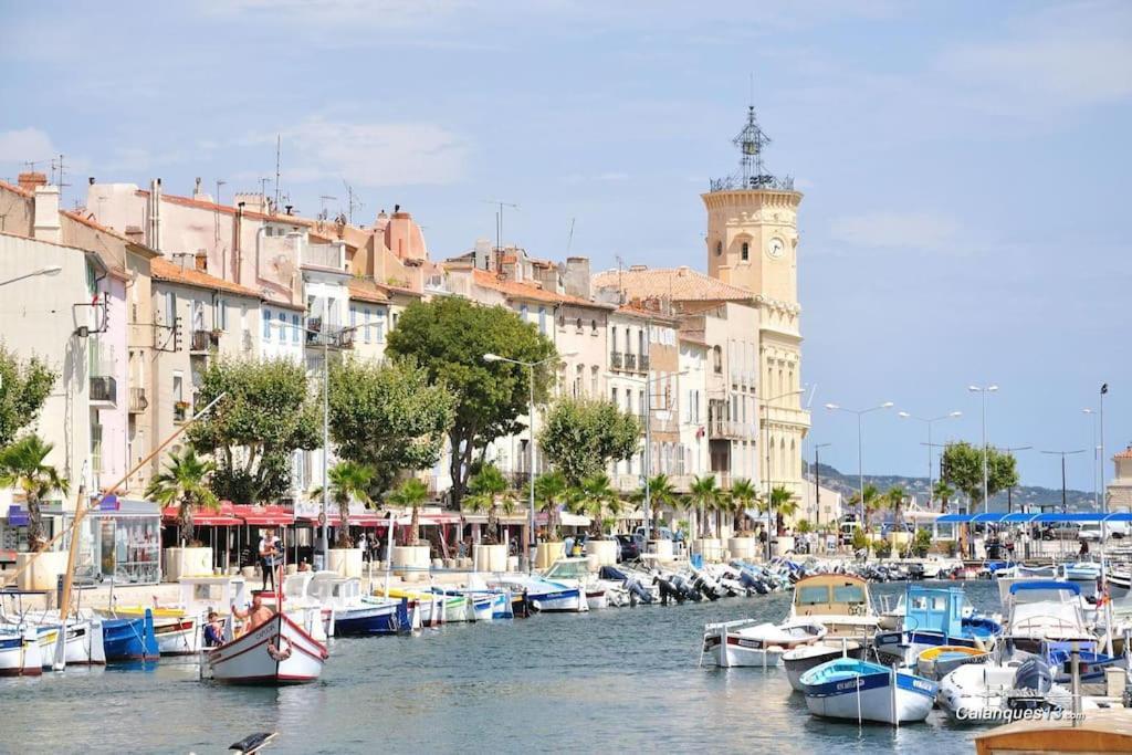 Ciotat Colada Beau Duplex Atypique A 50 M Du Port Classe 3 Etoiles La Ciotat Exterior foto